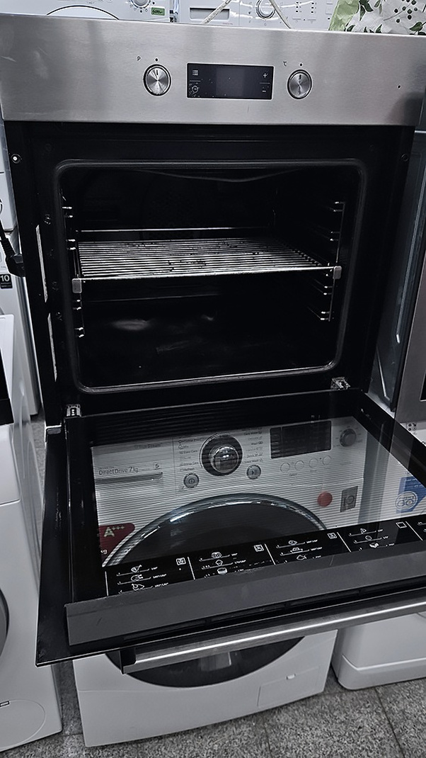 Horkovzdušná trouba BEKO, gril, design: nerez – Samostatné vestavné trouby | Elektro Bazar Liberec