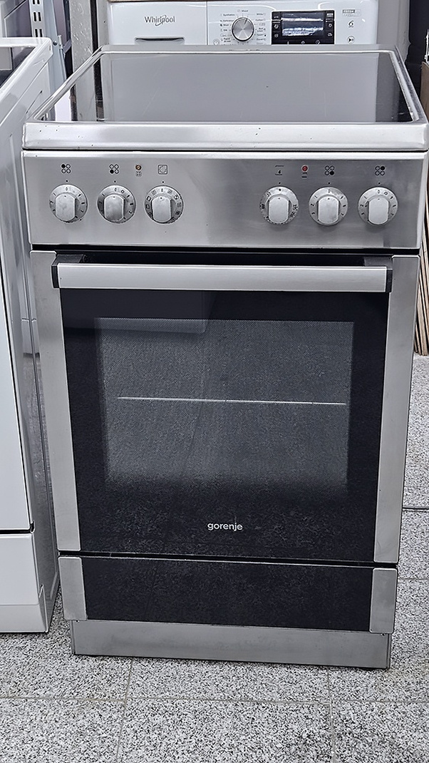 Sklokeramický sporák GORENJE, horkovzdušná trouba – Volně stojící sporáky | Elektro Bazar Liberec