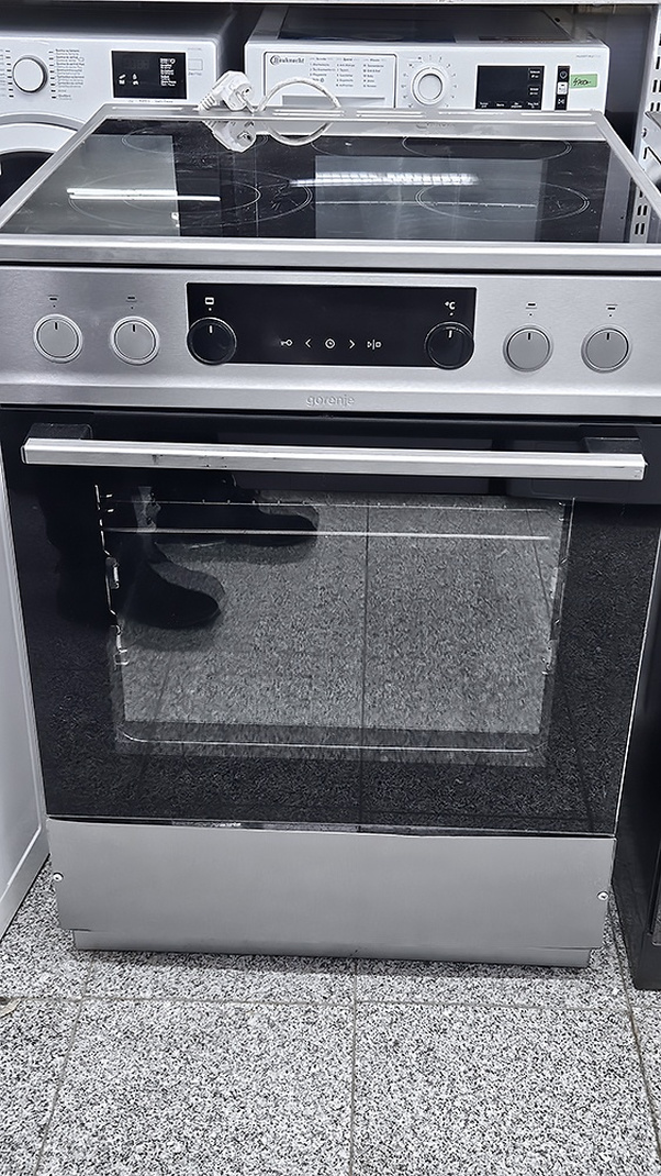 Sklokeramický sporák GORENJE, horkovzdušná trouba – Volně stojící sporáky | Elektro Bazar Liberec