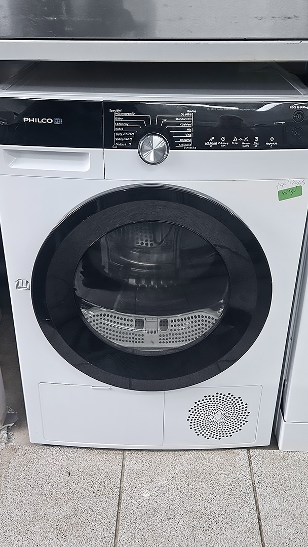 Sušička prádla s tepelným čerpadlem PHILCO, display – Sušičky prádla | Elektro Bazar Liberec
